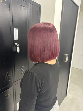 ショート カラー ブリーチ/エクステ モデル募集中🖤のヘアスタイル