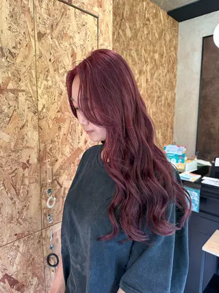 ロング 野上 麗のヘアスタイル