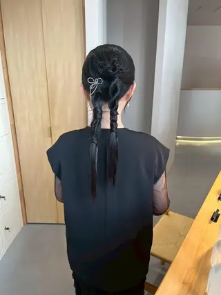 ヘアアレンジ 平尾/髪質改善トリー トメント︎☆kaiのヘアスタイル