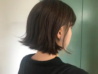ショート カラー 馴染ませNo.1🧃 エクステ・アレンジのヘアスタイル