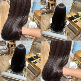 ロング カラー RINNO🌷透明感 カラー/髪質改善のヘアスタイル