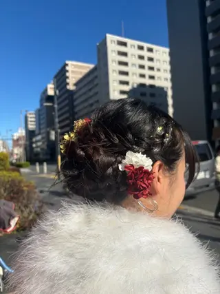 ヘアアレンジ 🐰K+Plus🐰 まゆ🐰のヘアスタイル