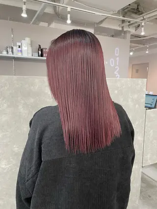 セミロング カラー 艶髪/透明感カラー tawadaのヘアスタイル