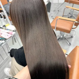 ロング カラー ヘアアレンジ ブリーチなしカラー /新百合ヶ丘/安形翔のヘアスタイル
