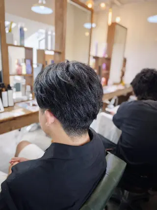 ミディアム KLYiEの裏口🐣 おおむら（メンズ専）のヘアスタイル