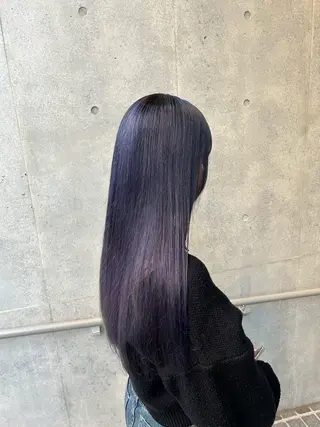 ロング カラー 韓国レイヤー kira🌛のヘアスタイル