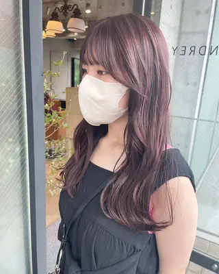 ロング カラー kana .のヘアスタイル