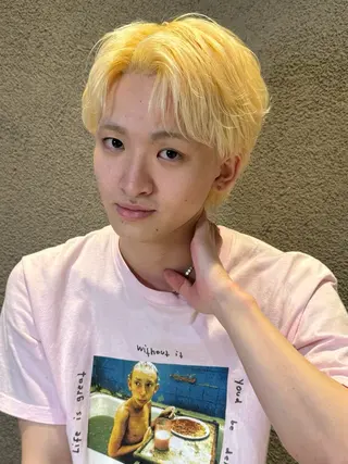 カラー メンズ メンズカットパーマ 伊藤瑠星のヘアスタイル