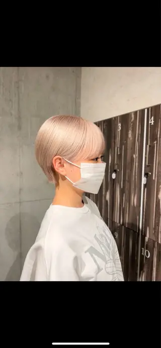ショート ◎ブリーチ・レイヤー 特化TOSHIKI◎のヘアスタイル