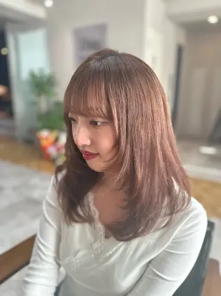セミロング 🍒SHO KI🍒のヘアスタイル