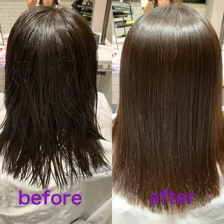 セミロング パーマ Ｋ Ｋのヘアスタイル
