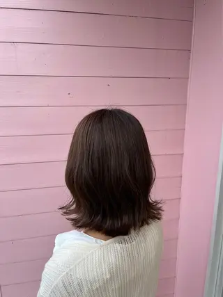 ミディアム カラー 【史上最高】口コミ No.1/ナツキのヘアスタイル