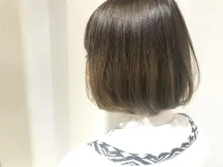 ショート カラー 竹内啓太 ボブのヘアスタイル