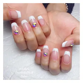 ミディアム ネイル 🐾enen style 🐾のネイルデザイン