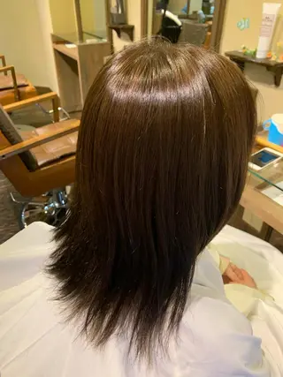 カラー 竹谷 千佳子のヘアスタイル