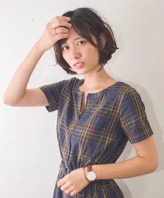 ショート パーマ ダメージレスサロン✨ kayo🌱のヘアスタイル