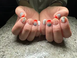 ネイル mau nail ,to skinのネイルデザイン
