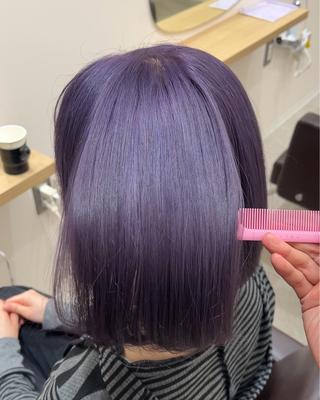 ショート カラー ブリーチ/レイヤー カット/ERI🐰のヘアスタイル