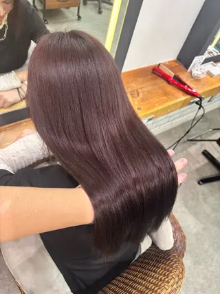 カラー 似合う赤み消しカラー ＊こうき［恵比寿］のヘアスタイル
