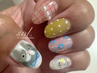 ネイル nailstudio SOL.のネイルデザイン