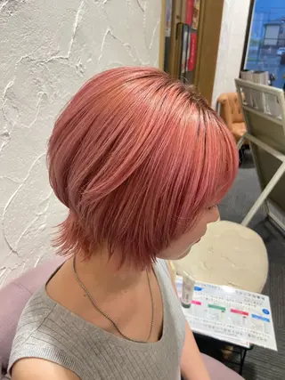 カラー 優子/ 似合わせカットカラーのヘアスタイル