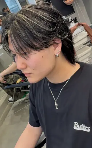 カラー パーマ メンズ fifth 新谷 來のヘアスタイル