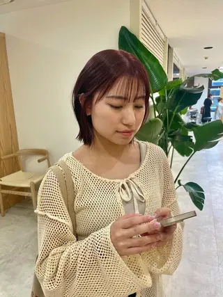 ミディアム minatsu 東京の技術を京都でのヘアスタイル