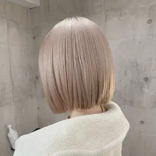 ショート ✧ハイトーン/カラー モデル募集/ユメリ✧のヘアスタイル