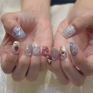 ネイル 新井 ひなののネイルデザイン