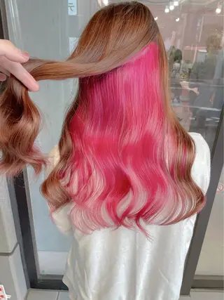 ロング 【韓国×ハイトーン】 🇰🇷SOGO🩶のヘアスタイル