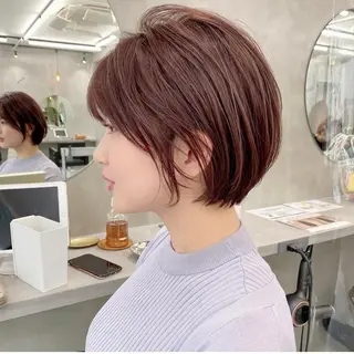 ショート 👑ボブはお任せ ミヤノ👑のヘアスタイル