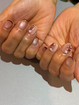 ネイル toe /大人可愛いデザインのネイルデザイン