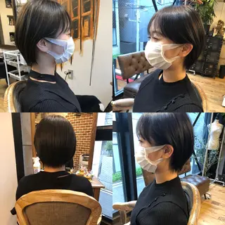 ショート ショート職人 美容師【KENTA】のヘアスタイル