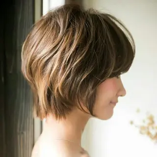 ショート 森川 達功のヘアスタイル
