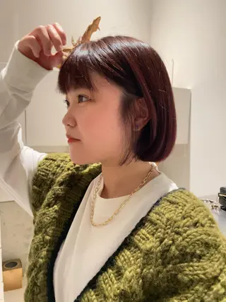 ショート カラー kilto.きょうか 🍑カットモデル🍑のヘアスタイル
