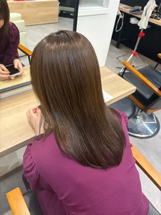 カラー 田中澪🩵ྀི /HUG横浜のヘアスタイル