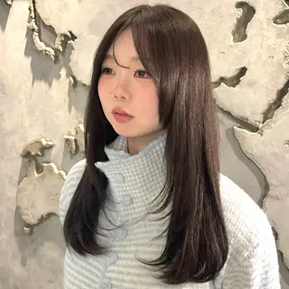 ロング カラー 艶髪カラー/透明感/ 髪質改善/YUIKOのヘアスタイル