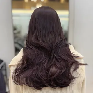 ロング カラー ママ美容師 YUIのヘアスタイル