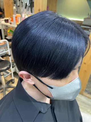 ショート カラー メンズ 内山 菜摘のヘアスタイル