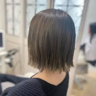 ショート カラー メンズ キッズ ✂︎ショート、ボブ、 レイヤー🩵YUMIのヘアスタイル