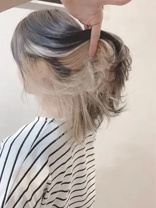 ロング カラー 🌈＿white 芦屋店🌈のヘアスタイル