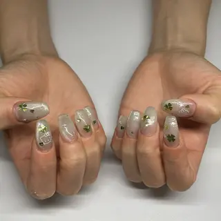 ネイル うの 韓国ﾈｲﾙ໒꒱⋆⭒˚のネイルデザイン