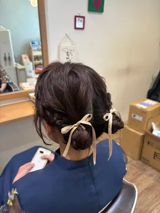 ヘアアレンジ ARC "alook"のヘアスタイル