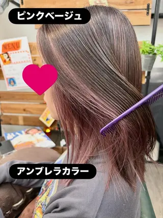 セミロング Tissé chiemiのヘアスタイル