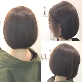ショート カラー ヘアアレンジ 柔らか垢抜けｶﾗｰと ｶｯﾄ🫧ASUKAのヘアスタイル