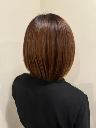 ミディアム 坂 瑞希のヘアスタイル