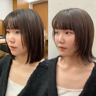 ショート 似合わせレイヤー/ ケアパーマ/高倉のヘアスタイル