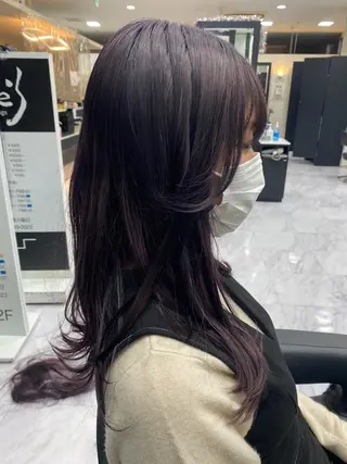 ロング 目黒 碧人のヘアスタイル