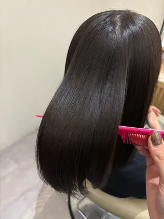ロング カラー YUI 透明感🌱 艶カラー🌿浦和のヘアスタイル
