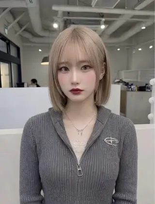 ショート 京谷 日向のヘアスタイル